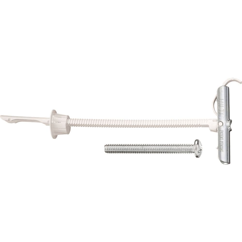 Ancrage pour cloison sèche de 1/4 po avec vis Phillips (paquet de 100)