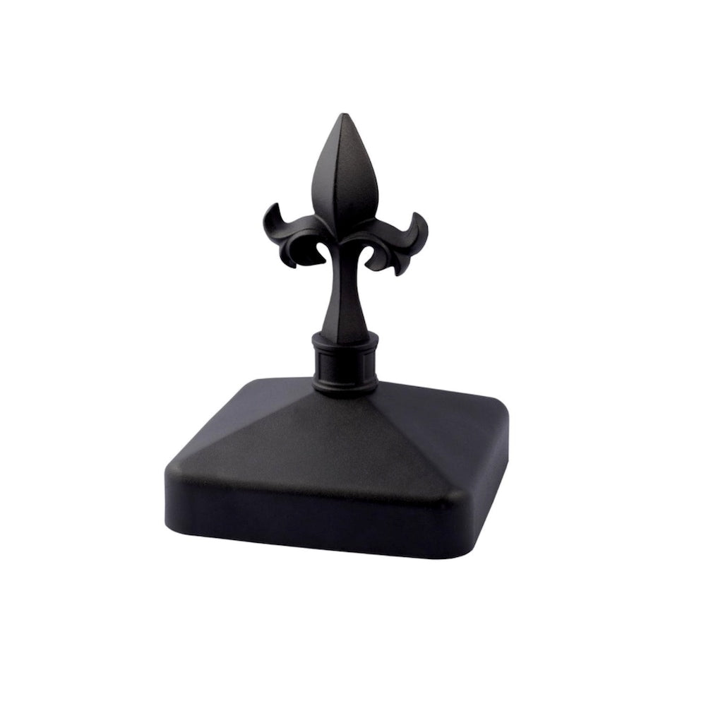 Aluminum Hops Finial Black