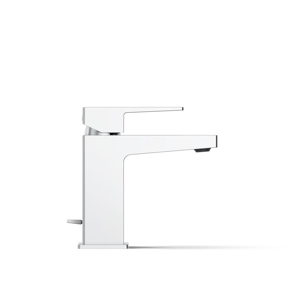 Robinet de lavabo de salle de bain Honesty à poignée unique, 0,5 GPM en chrome