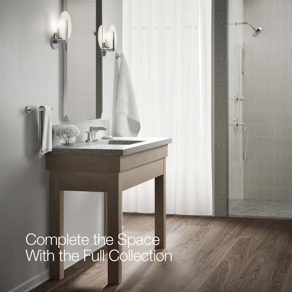 Hint 4 in. Centerset 2-Handle Bathroom Faucet in Polished Chrome