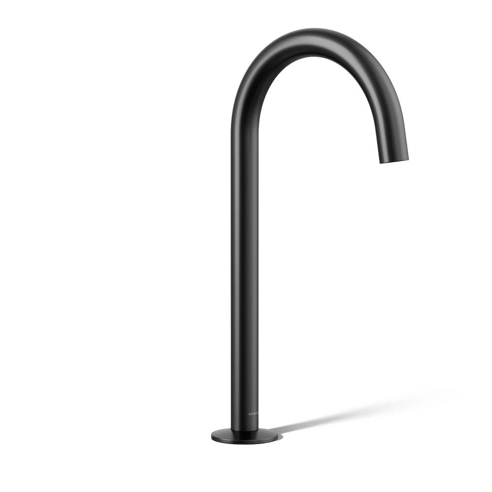 Components Tall Bathroom sink spout with Tube design