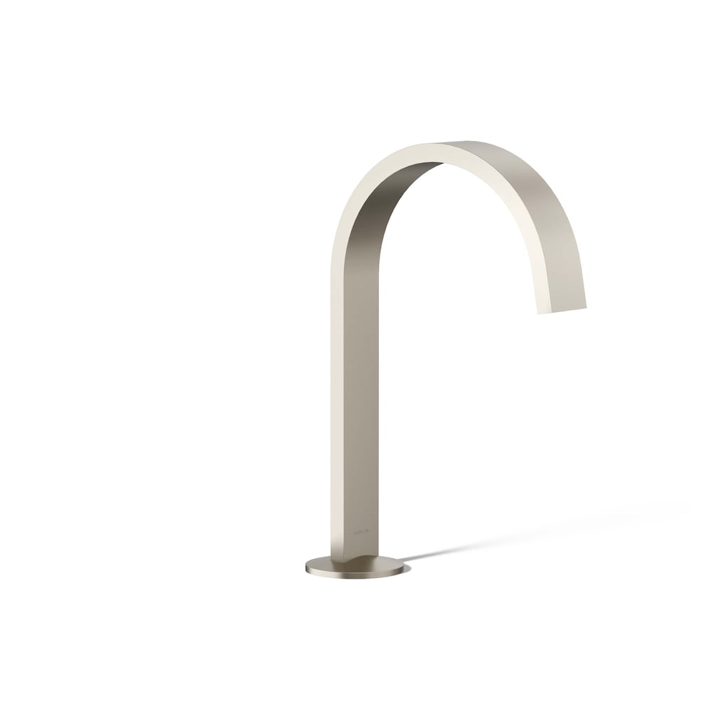Components Bathroom sink spout 1.2 Gpm with Ribbon design