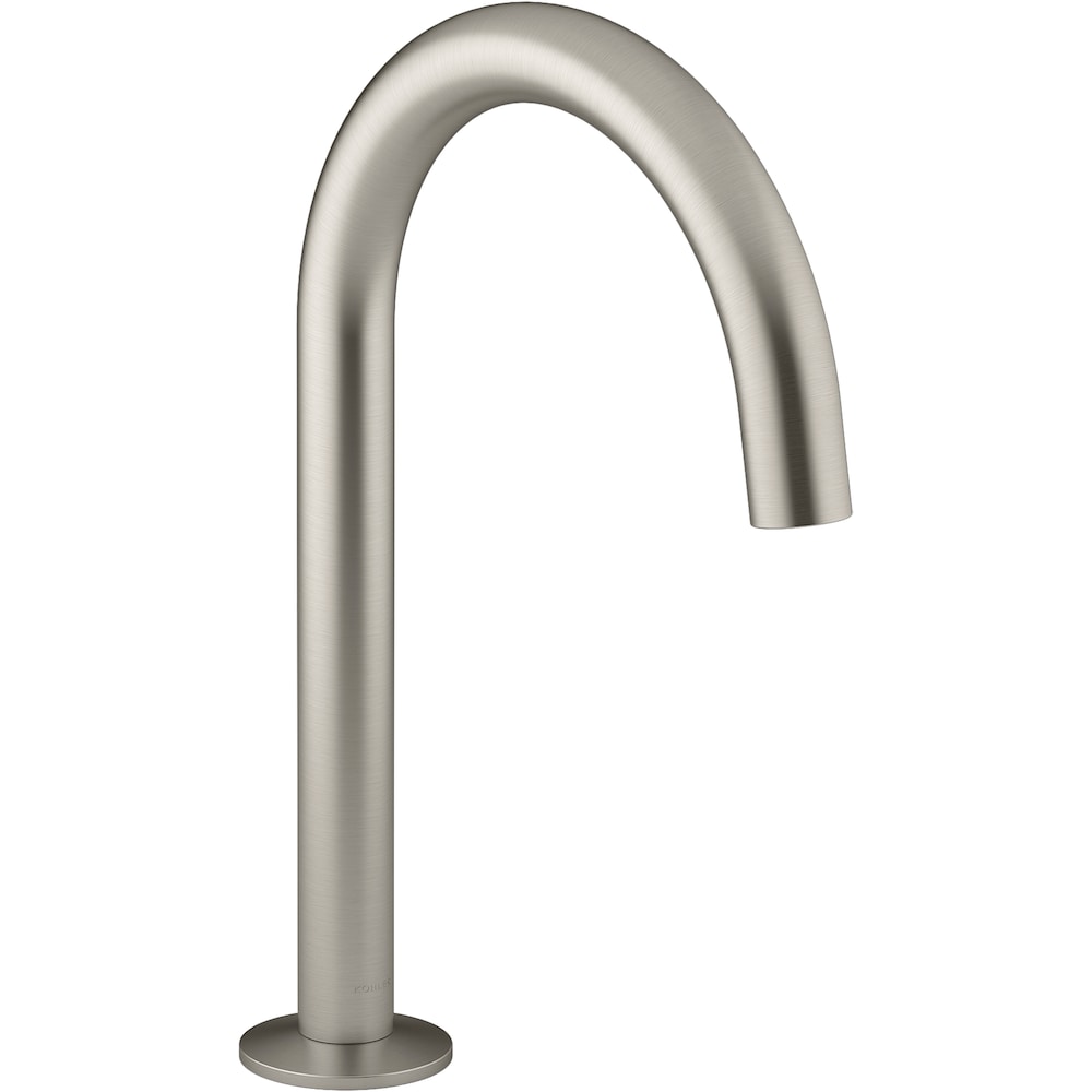 Components Deck-mount bath spout with Tube design
