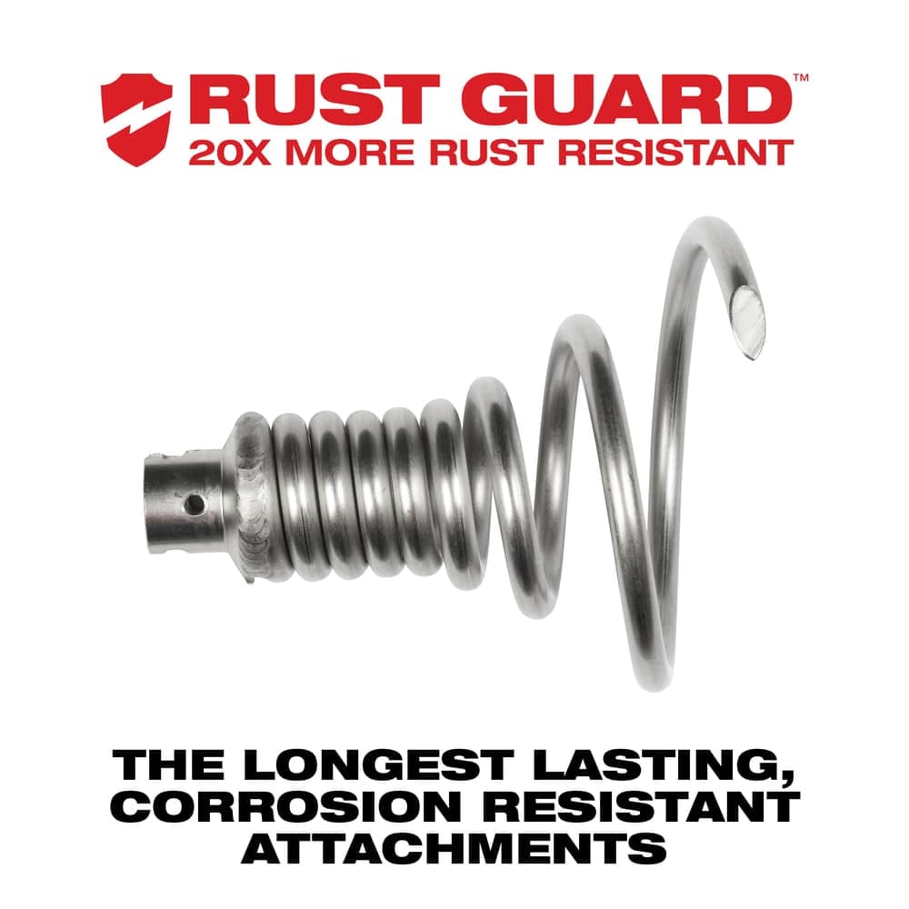 3 inch Root C-Cutter Drain Cleaning Tool for 1-1/4 inch Sectional Cable