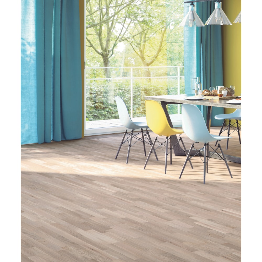 SQUARE EDGE 1/2-inch x 7-1/5-inch Smokey Engineered Oak Hardwood Planks (38.61 sq. ft./case)