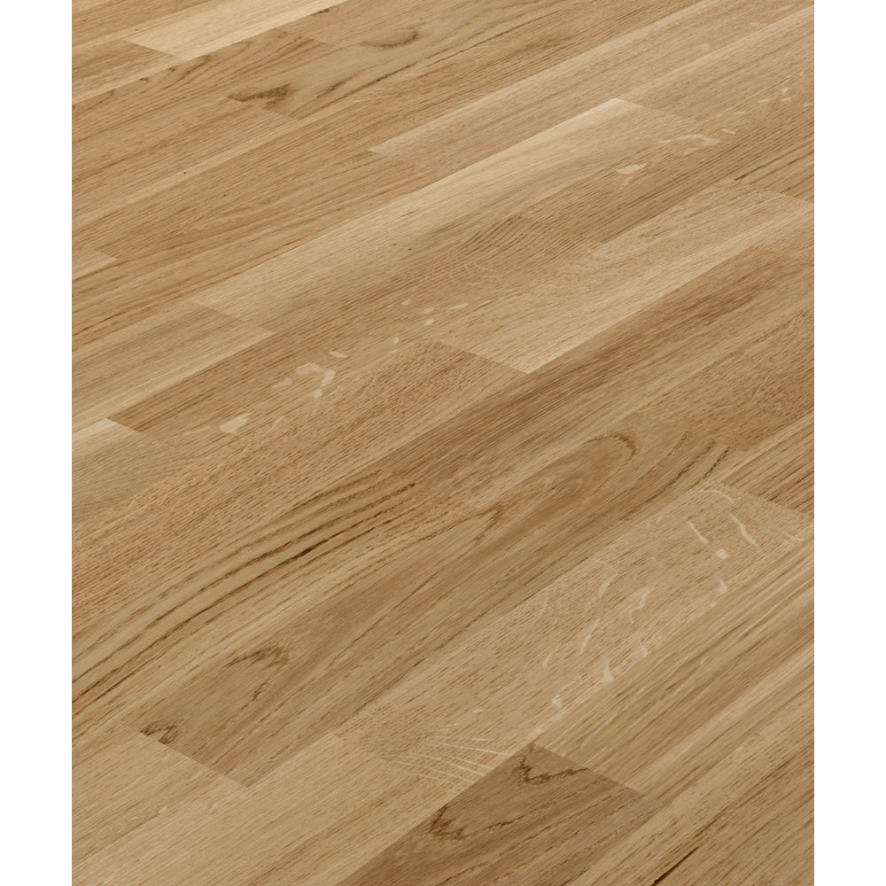 SQUARE EDGE Brushed European Oak Sample 7.19 inch Width x 6 inch Length