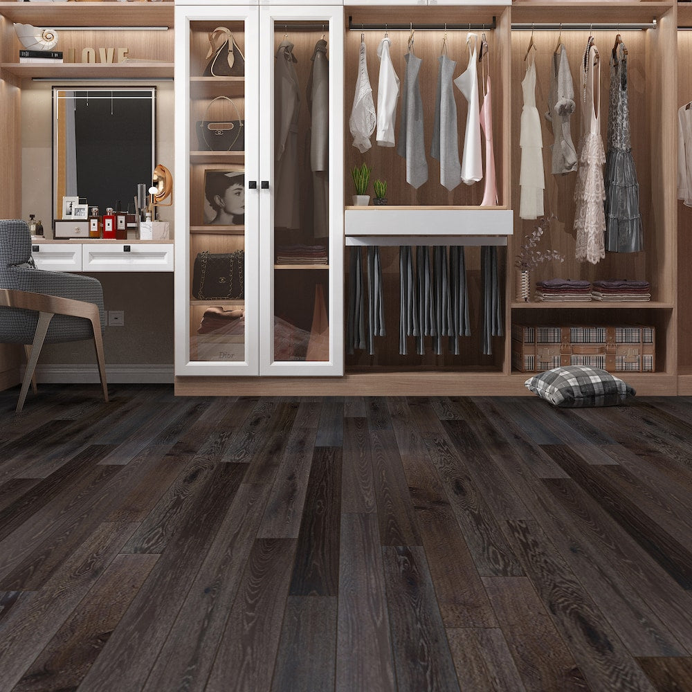 Sample-XXL French Oak Grey Smoke 3/8-inch T x 7.5-inch W x 6-inch L Engineered Hardwood Flooring