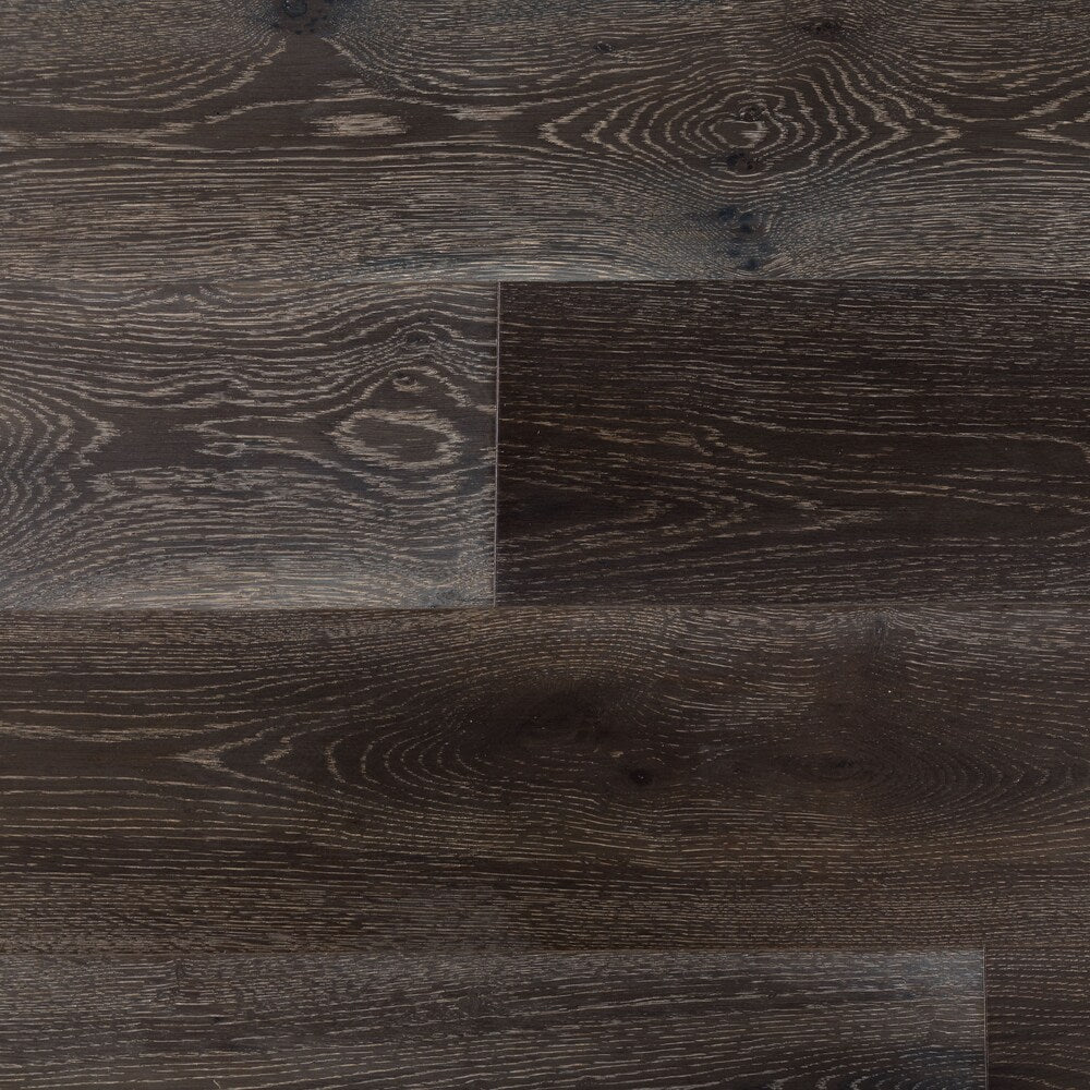 Sample-XXL French Oak Grey Smoke 3/8-inch T x 7.5-inch W x 6-inch L Engineered Hardwood Flooring
