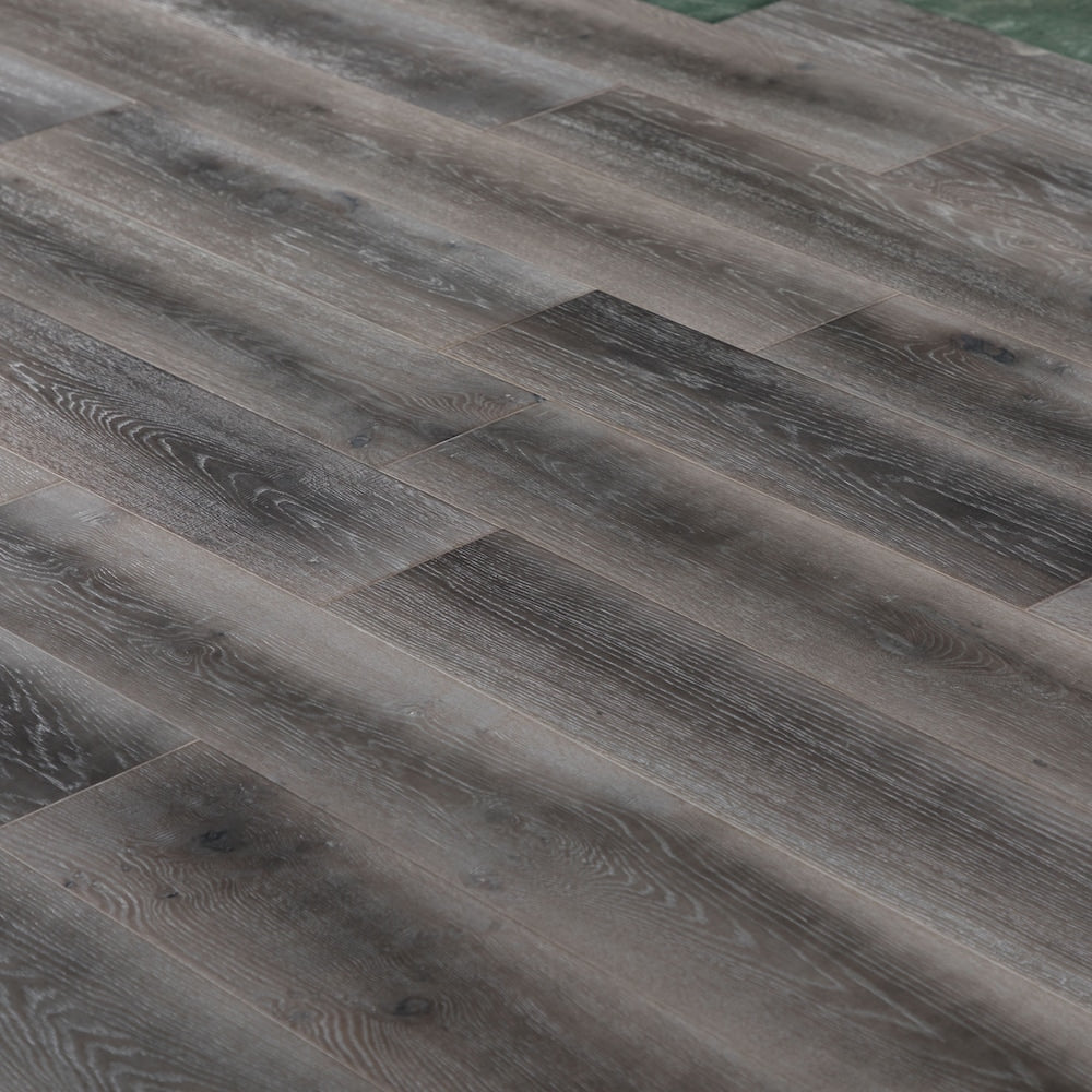Sample-XXL French Oak Greywash 3/8-inch T x 7.5-inch W x 6-inch L Engineered Hardwood Flooring