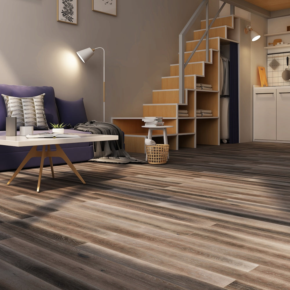 Sample-XXL French Oak Greywash 3/8-inch T x 7.5-inch W x 6-inch L Engineered Hardwood Flooring