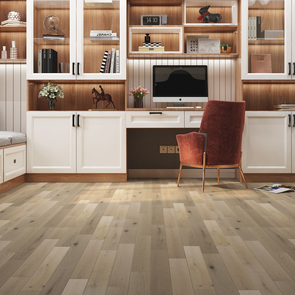 Sample-XXL French Oak Pearl 3/8-inch T x 7.5-inch W x 6-inch L Engineered Hardwood Flooring