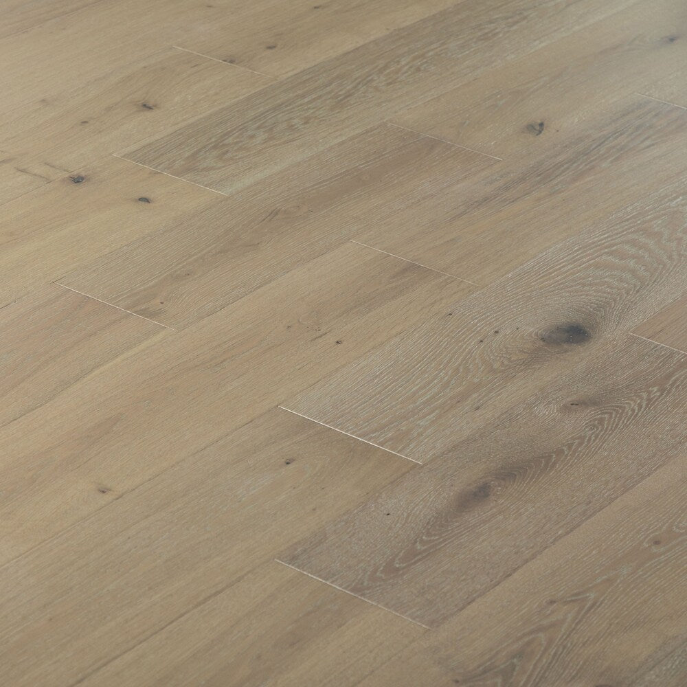 Sample-XXL French Oak Pearl 3/8-inch T x 7.5-inch W x 6-inch L Engineered Hardwood Flooring