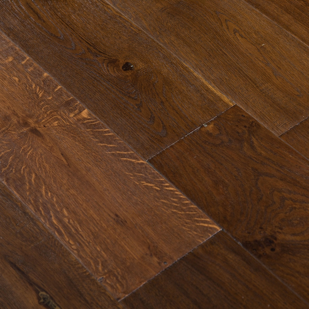 Sample-XXL French Oak Rich 3/8-inch T x 7.5-inch W x 6-inch L Engineered Hardwood Flooring