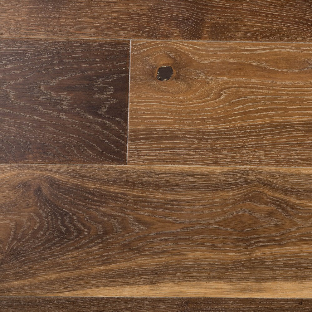 Sample-XXL French Oak Tanned 3/8-inch T x 7.5-inch W x 6-inch L Engineered Hardwood Flooring