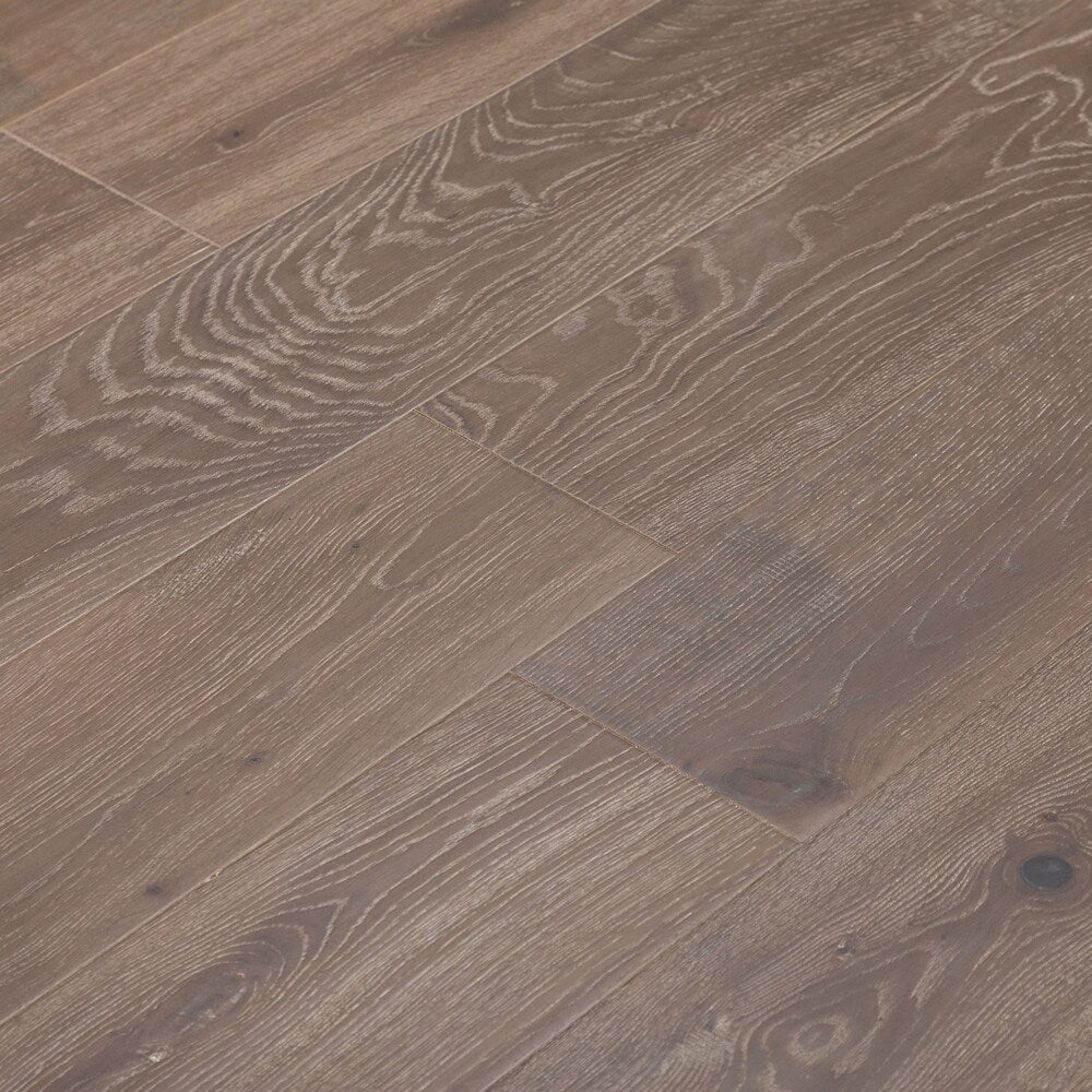 Sample-XXL French Oak Latte 3/8-inch T x 7.5-inch W x 6-inch L Engineered Hardwood Flooring