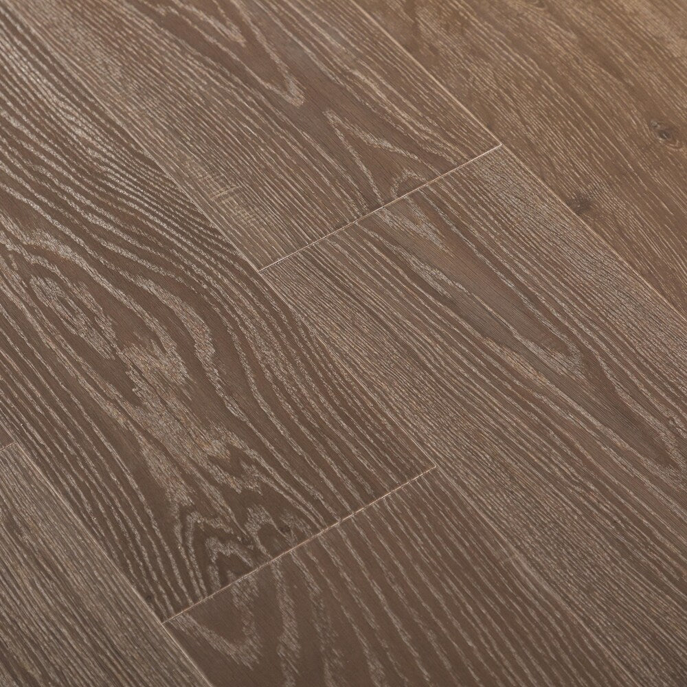 Sample-XXL French Oak Latte 3/8-inch T x 7.5-inch W x 6-inch L Engineered Hardwood Flooring