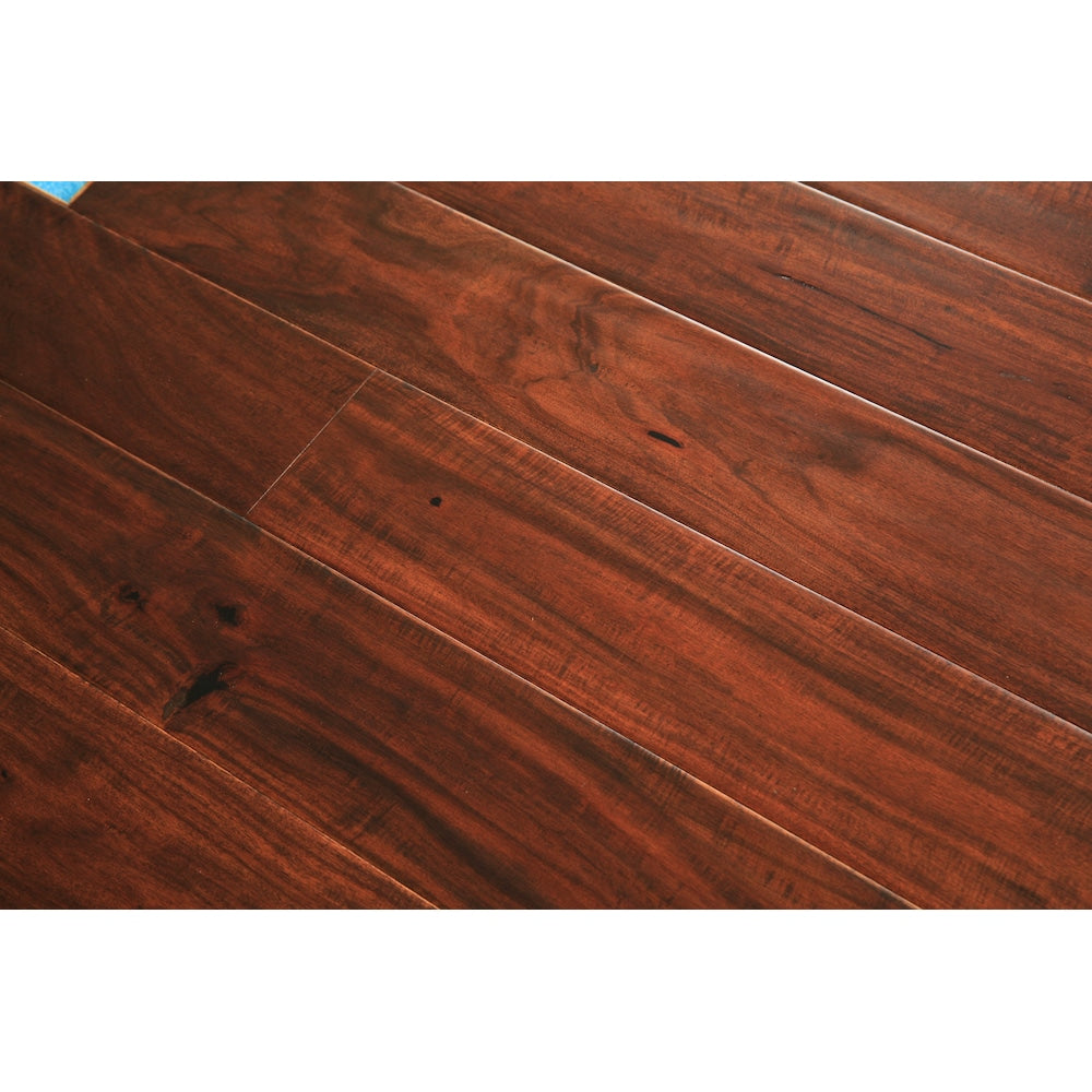 Plancher, bois franc d'ingénierie, 1/2 po x 4 13/16 po x longueur variable, Acacia Nat (28,37 pi2/boîte)