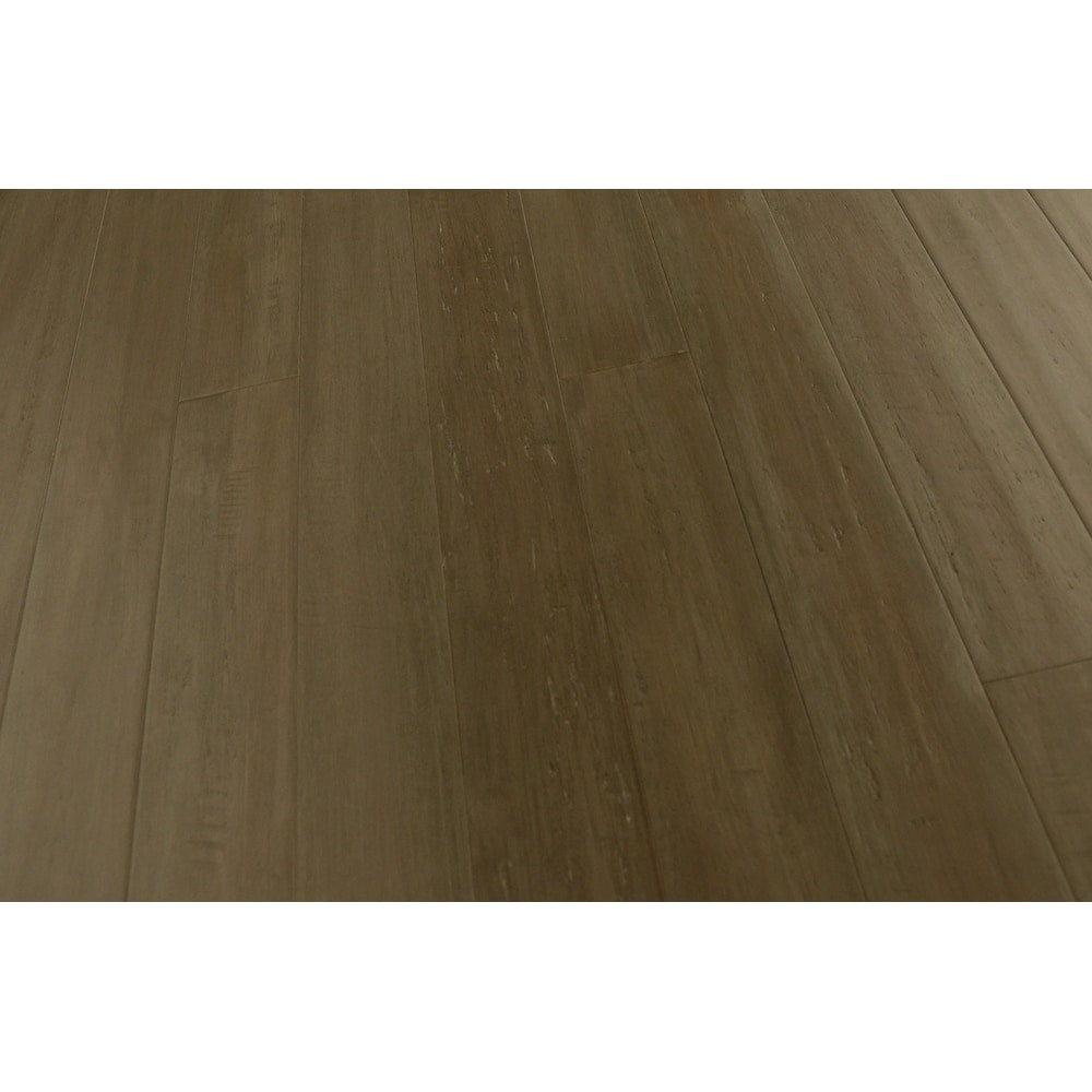 Plancher d'ingénierie en bambou SW gratté à la main, 1/2 po x 5 1/8 po x 72 po (25,75 pi²/boîte)