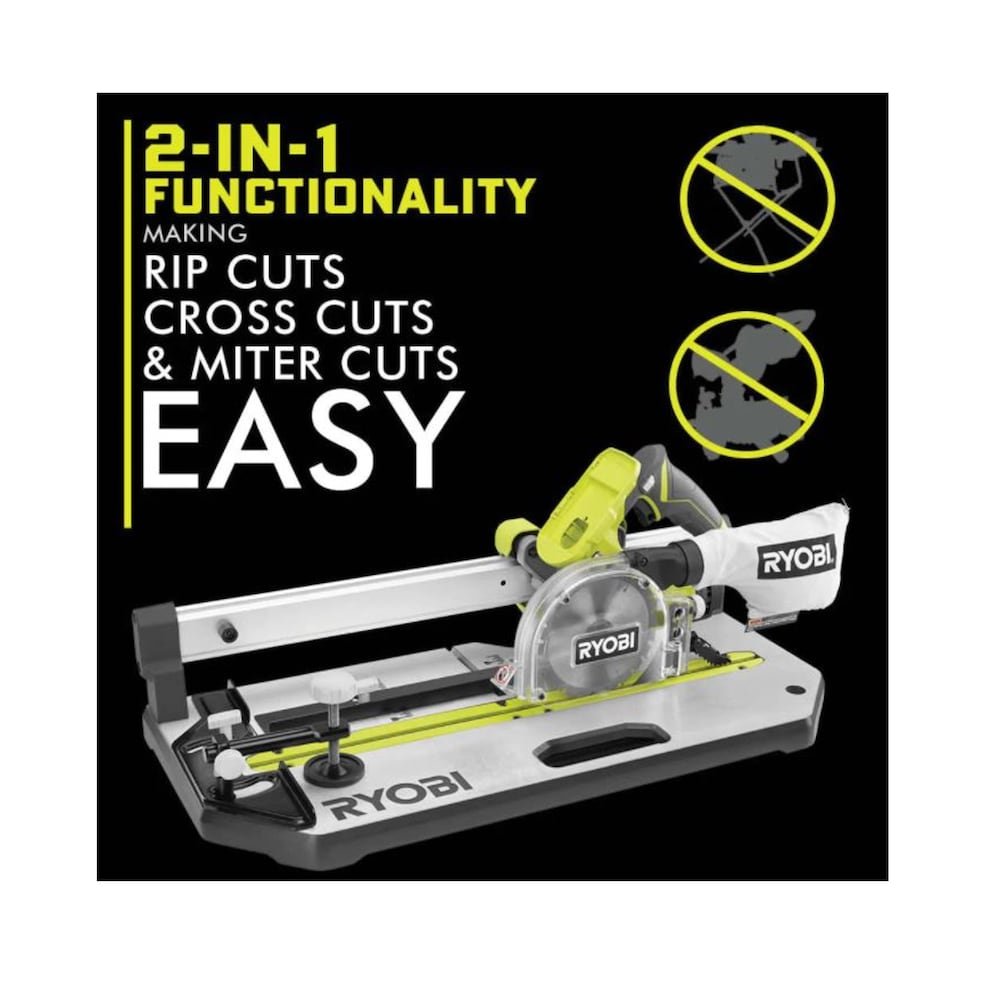 18V ONE+ Cordless Lithium-Ion 5-1/2-inch Flooring Saw Kit with 4.0 Ah Battery and Charger