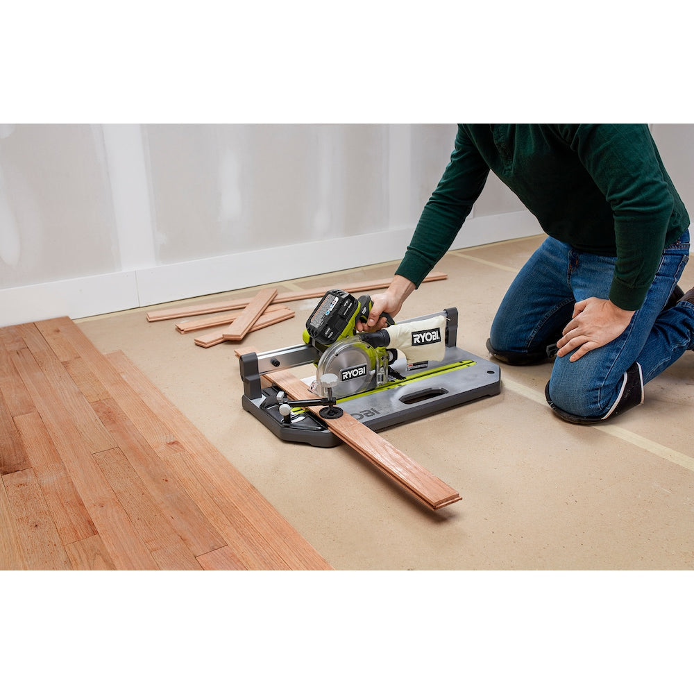 18V ONE+ Cordless Lithium-Ion 5-1/2-inch Flooring Saw Kit with 4.0 Ah Battery and Charger