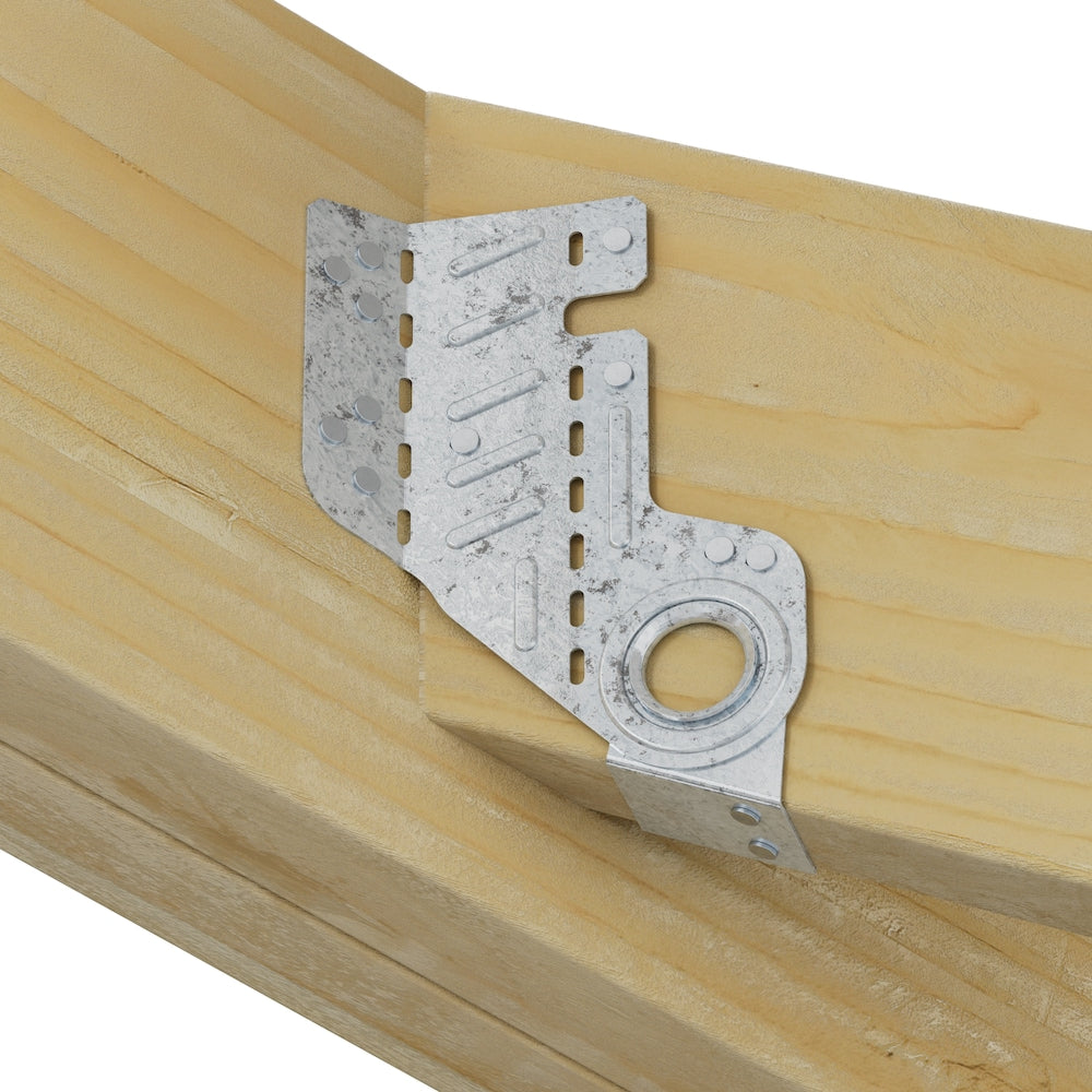 LSSR Light Field-Adjustable Rafter Hanger for 2x8 Nominal Lumber