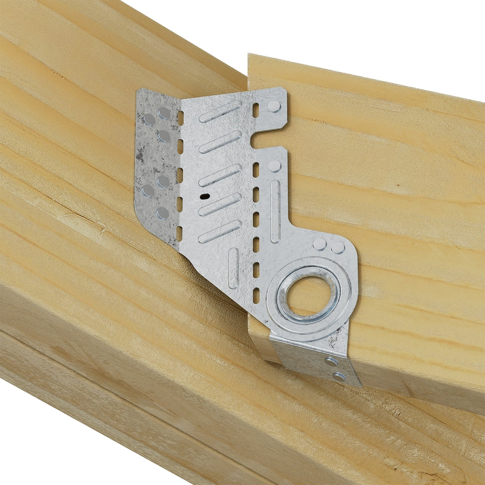LSSR Light Field-Adjustable Rafter Hanger for 2x8 Nominal Lumber