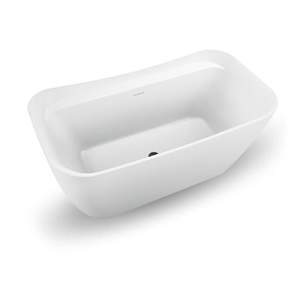 59 inch Streamline NPT91720BL Freestanding Bathtub with Internal Drain