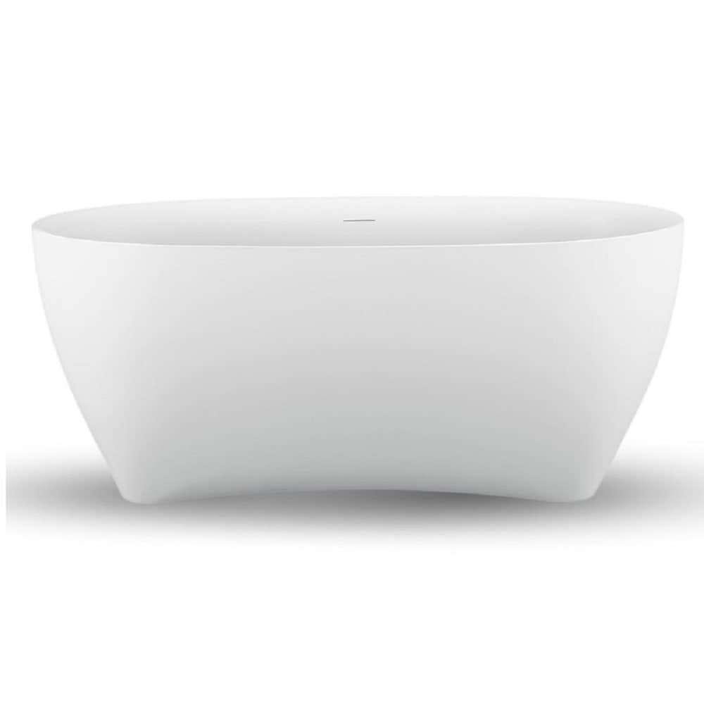 59 inch Streamline NPT91740CH Freestanding Bathtub with Internal Drain