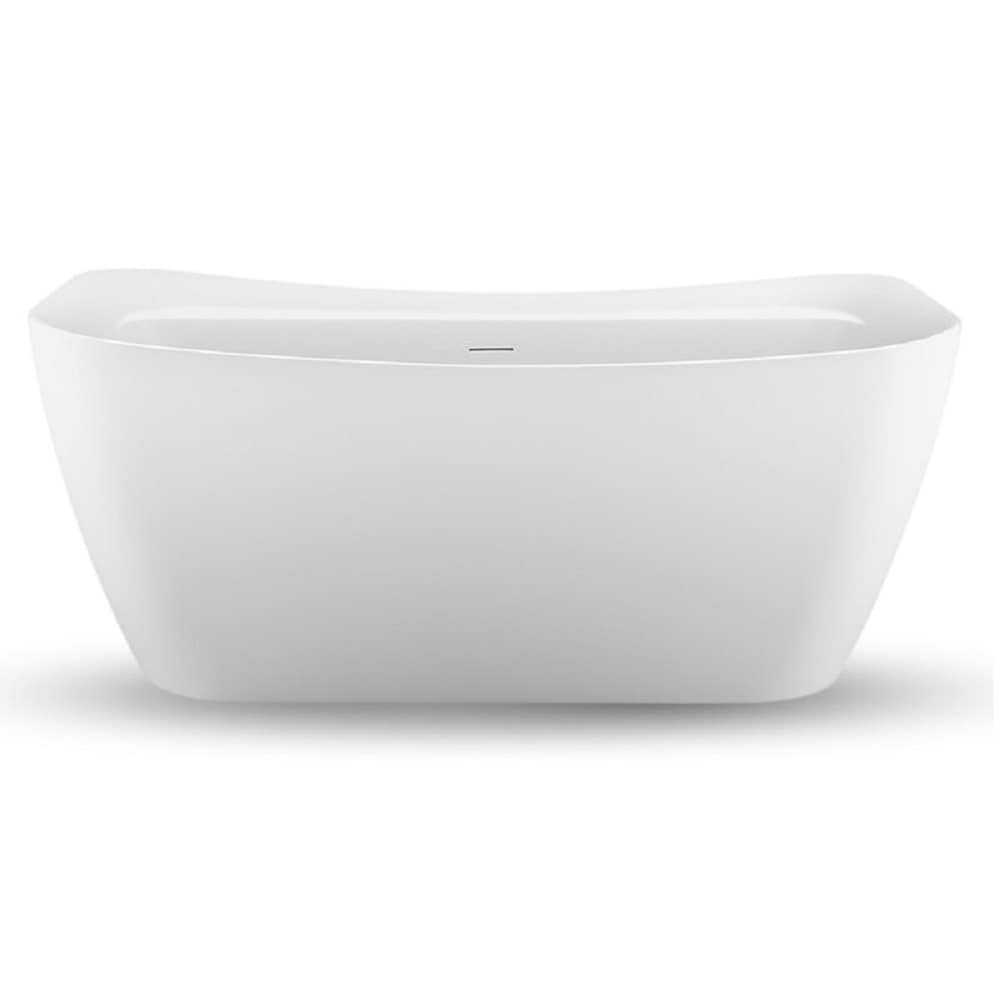 59 inch Streamline NPT91720BNK Freestanding Bathtub with Internal Drain