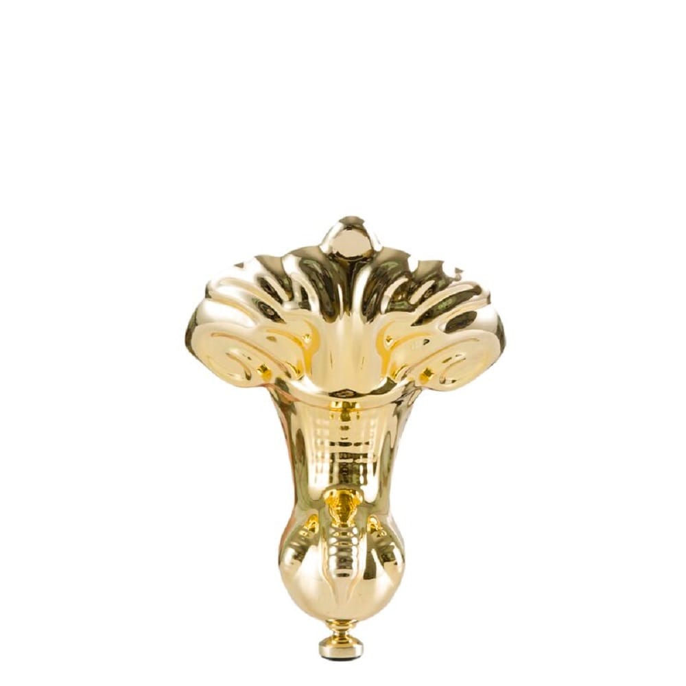 59 inch Streamline NPT91120GLD-GLD Clawfoot Bathtub with External Drain