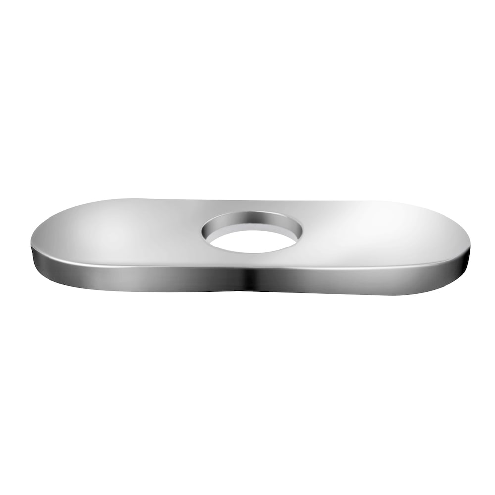 Robinet de salle de bain à poignée unique Augusta en chrome avec bonde escamotable