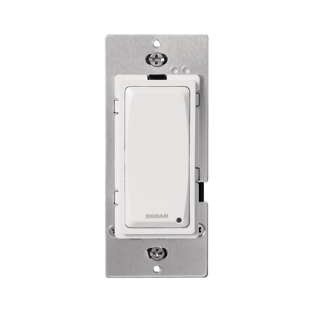 Commande murale/minuterie d'arrêt différé pour ventilateur de salle de bain