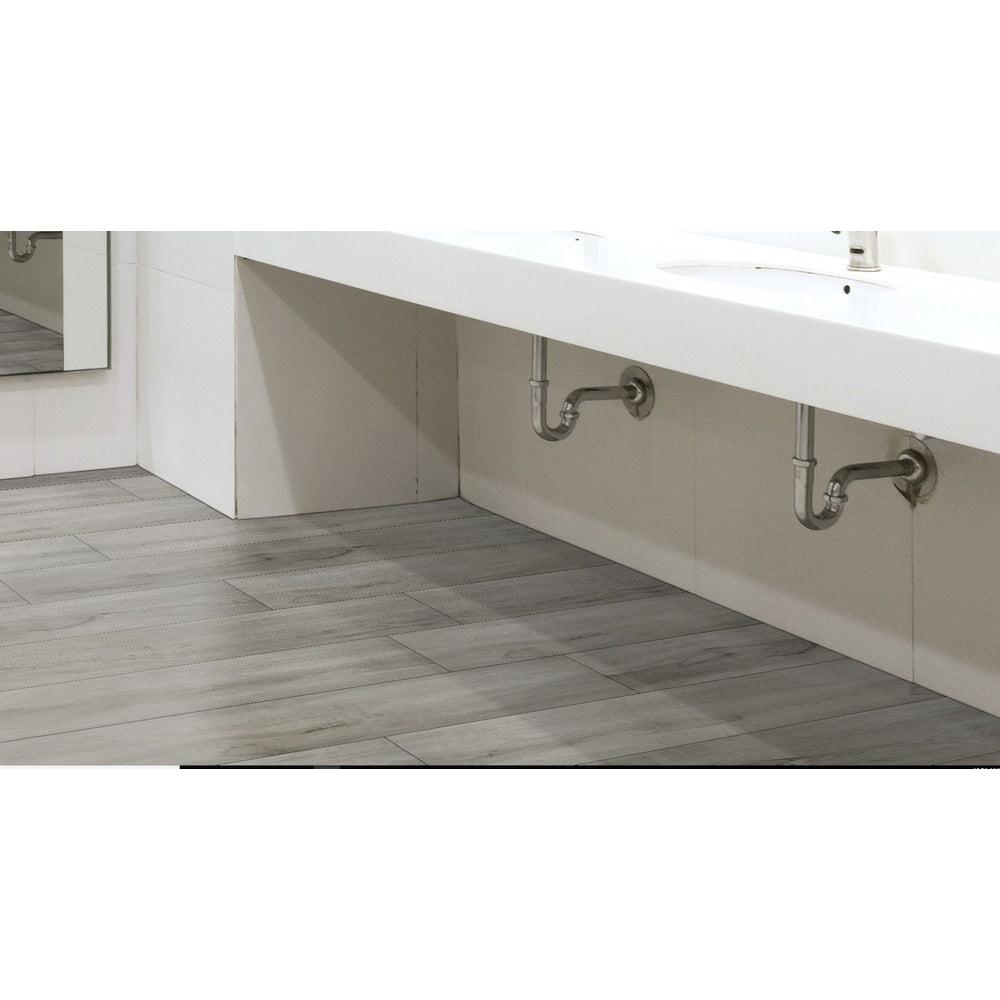 Clayton Oak 7.12-inch x 42-inch Rigid Core Luxury Vinyl Plank Flooring (24.90 sq. ft. / case)