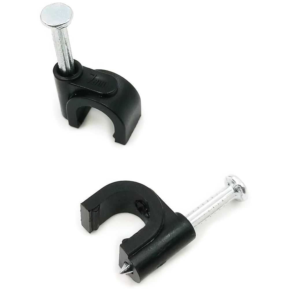 Serre-câbles simples avec clou 7 mm (100 pièces/PK)