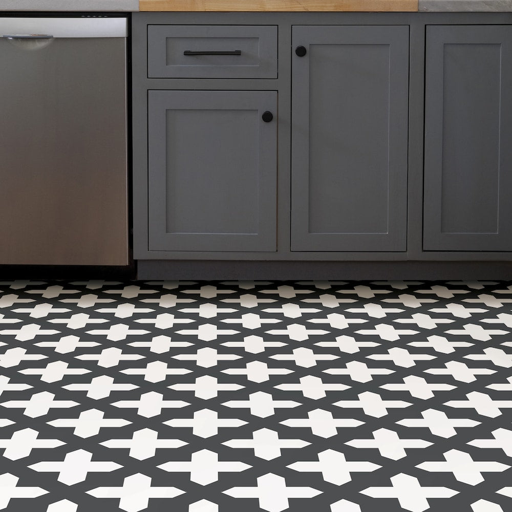 Nordic 12-inch x 12-inch Peel & Stick Vinyl Tile Flooring