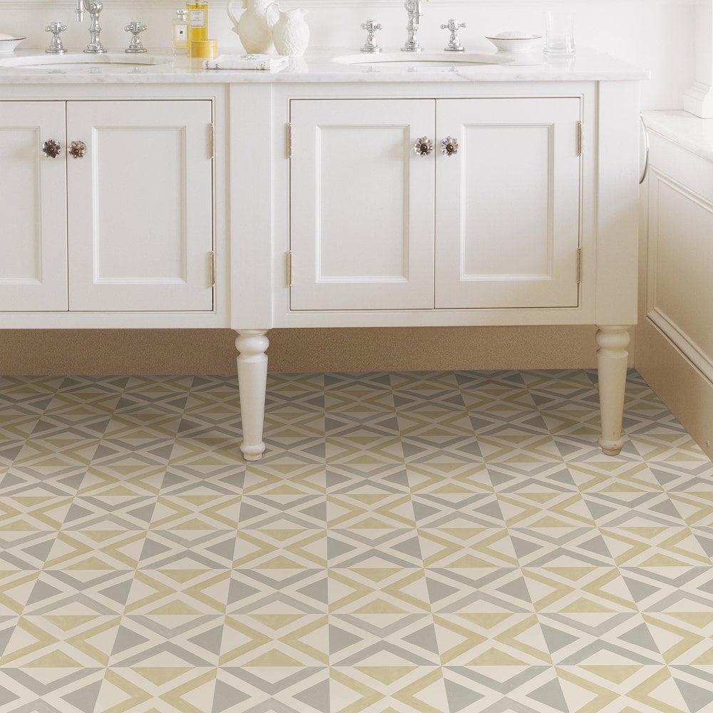Isoceles 12-in x 12-in Peel & Stick Vinyl Tiles (20 sq.ft/case)