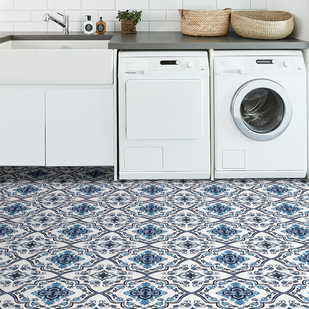 Marrakesh 12-inch x 12-inch Peel & Stick Vinyl Tile Flooring