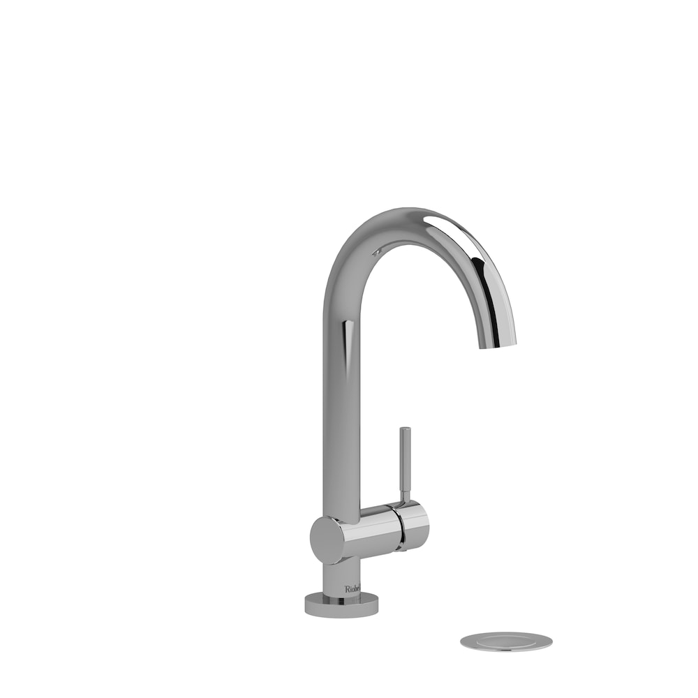 Robinet de lavabo monotrou Riu en chrome