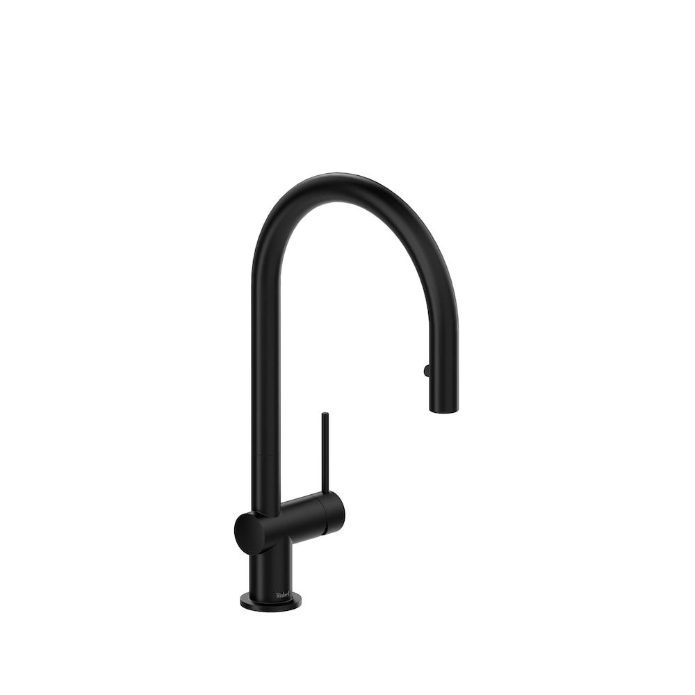 Azure Pull-Down Kitchen Faucet in Black