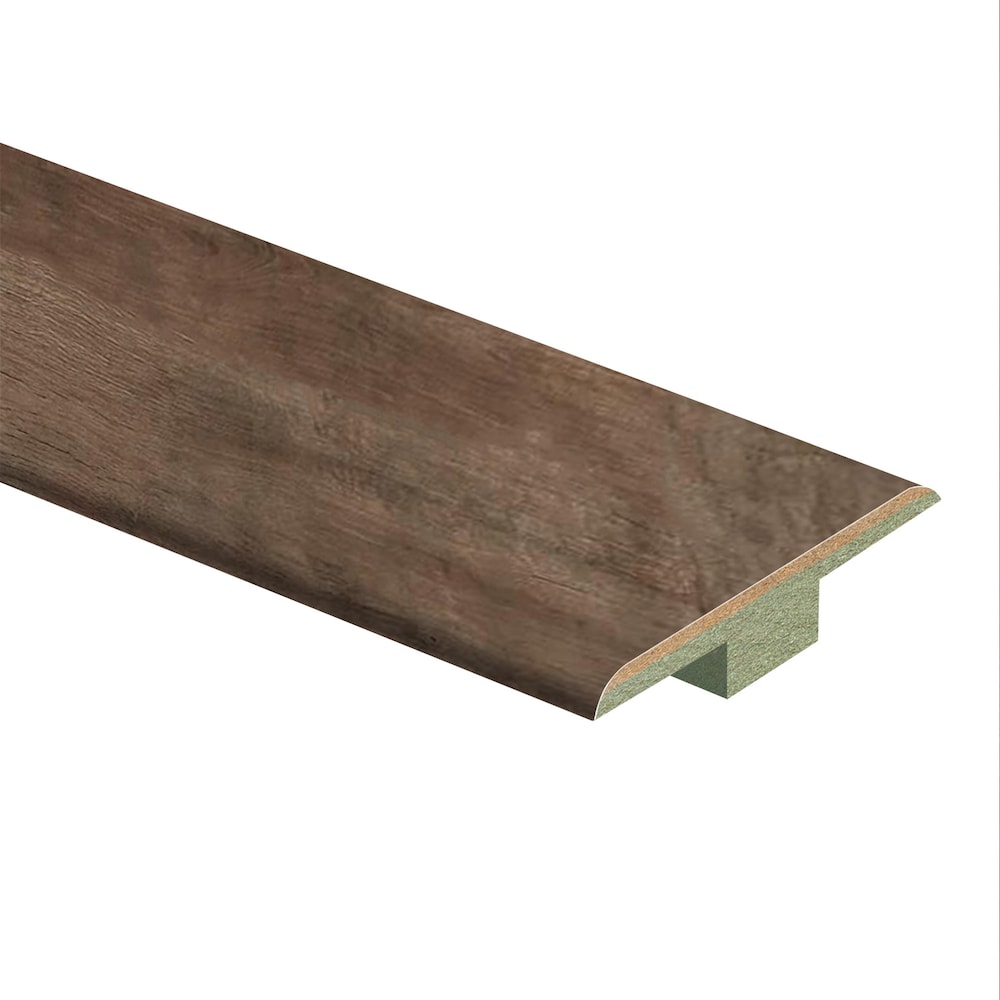 Moulure en T stratifiée en chêne jacobéen de 7/16 po x 1 3/4 po x 72 po
