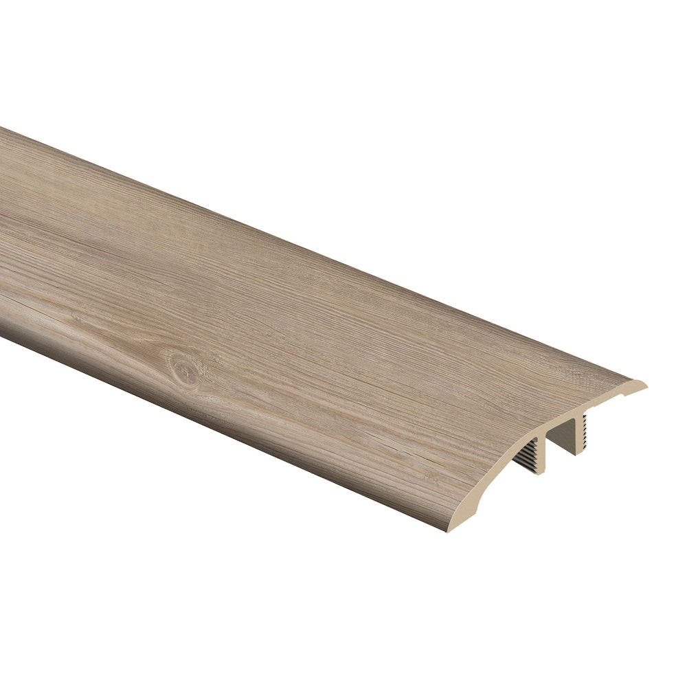 Clean Edge Maple/Boardwalk Pine 1/3-inch x 1-13/16-inch x 72-inch Vinyl Reducer Molding