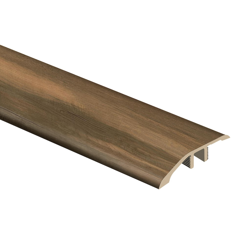 Frogtown Valley Walnut 1/3-inch Thick x 1-13/16-inch Wide x 72-inch Length Vinyl Reducer Molding