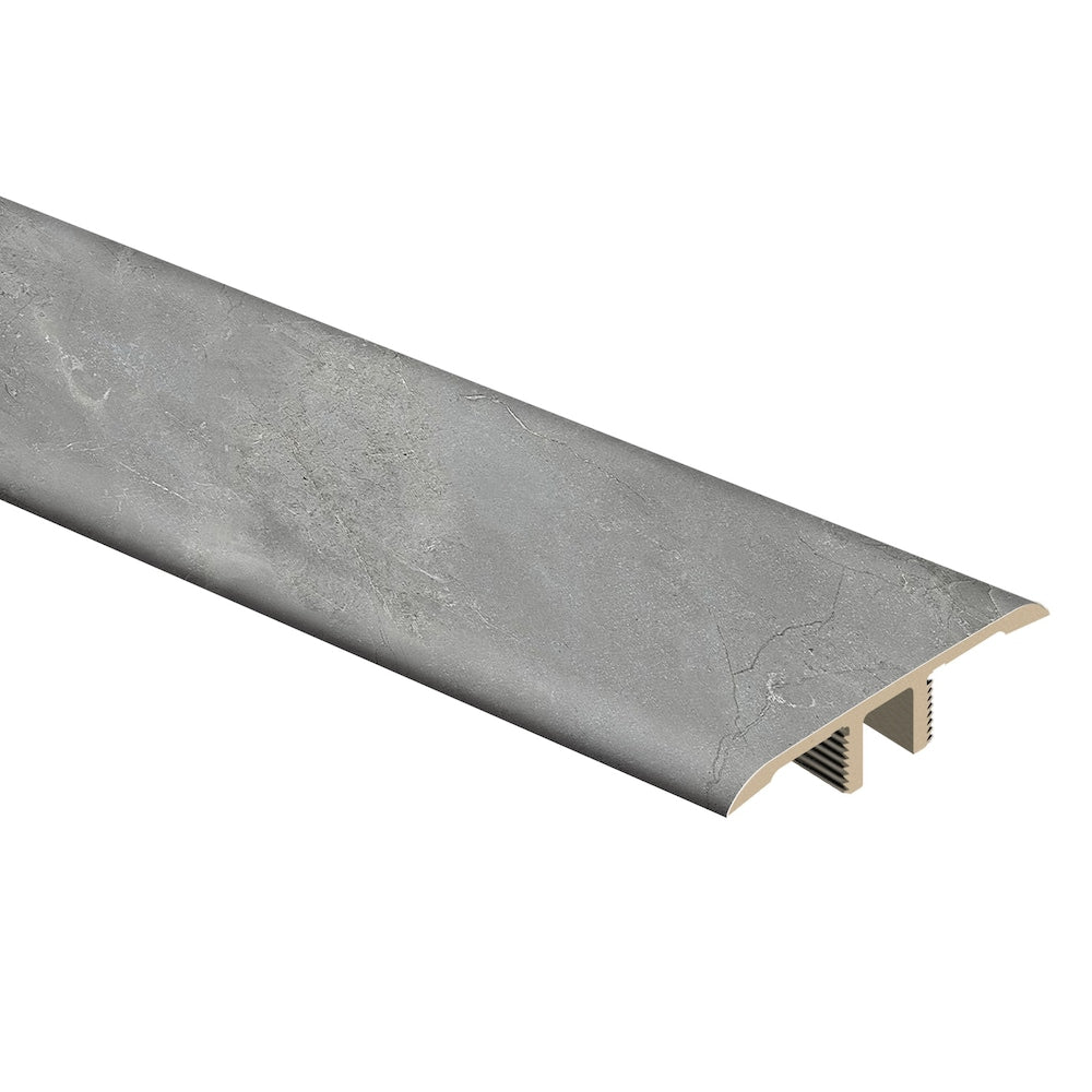 Dalhart Gray 1/3-inch Thick x 1 3/4-inch Wide x 72-inch Length Vinyl T-Molding