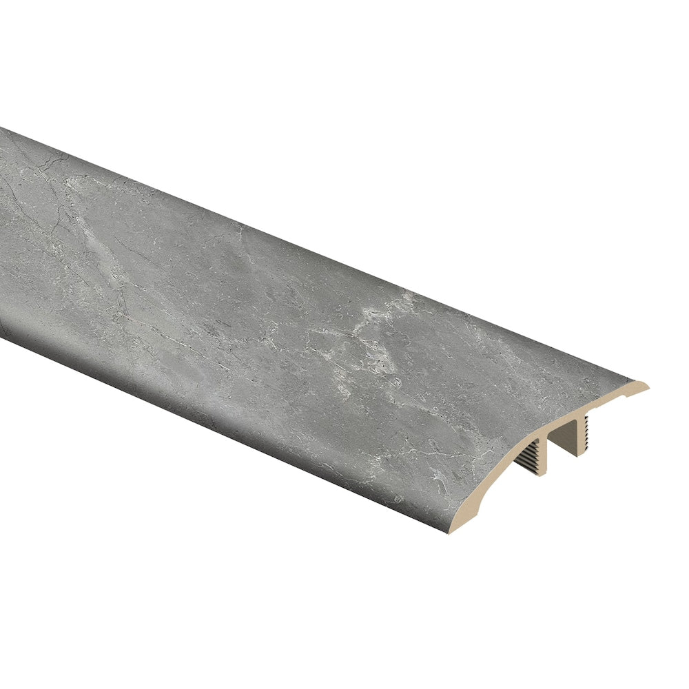 Dalhart Gray 1/3-inch Thick x 1-13/16-inch Wide x 72-inch Long Vinyl Reducer Molding