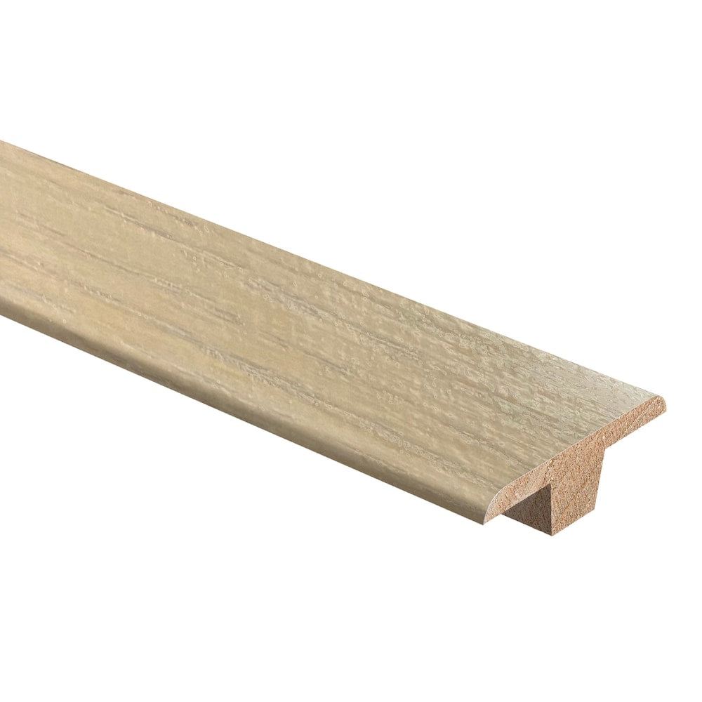 Moulure en T en bois dur de 3/8 po d'épaisseur x 1-3/4 po de largeur x 72 po de longueur en chêne polaire