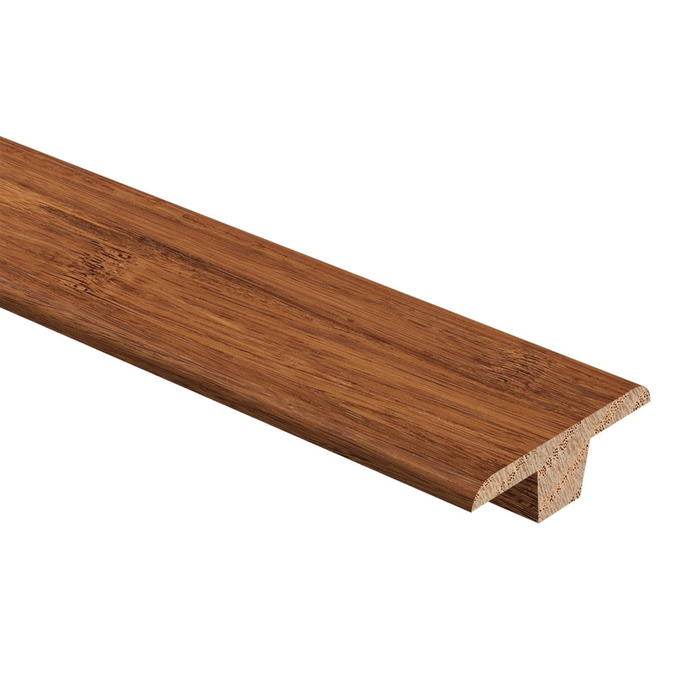 Moulure en T en bois dur Bamb Harv/Dk Hon/Sunst de 3/8 po d'épaisseur x 1 3/4 po de largeur x 72 po de longueur