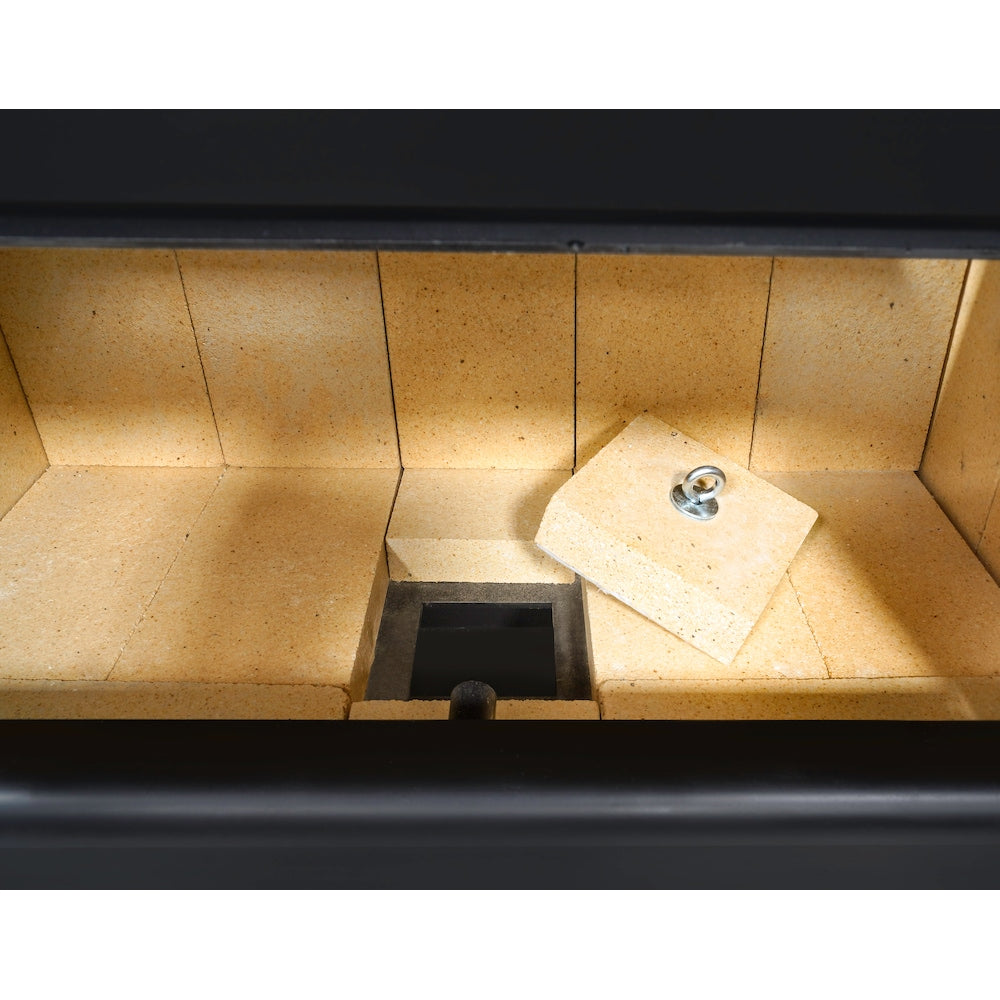 2,500 sq. ft. EPA Certified Wood Stove with Stainless Steel Ash Lip and Blower