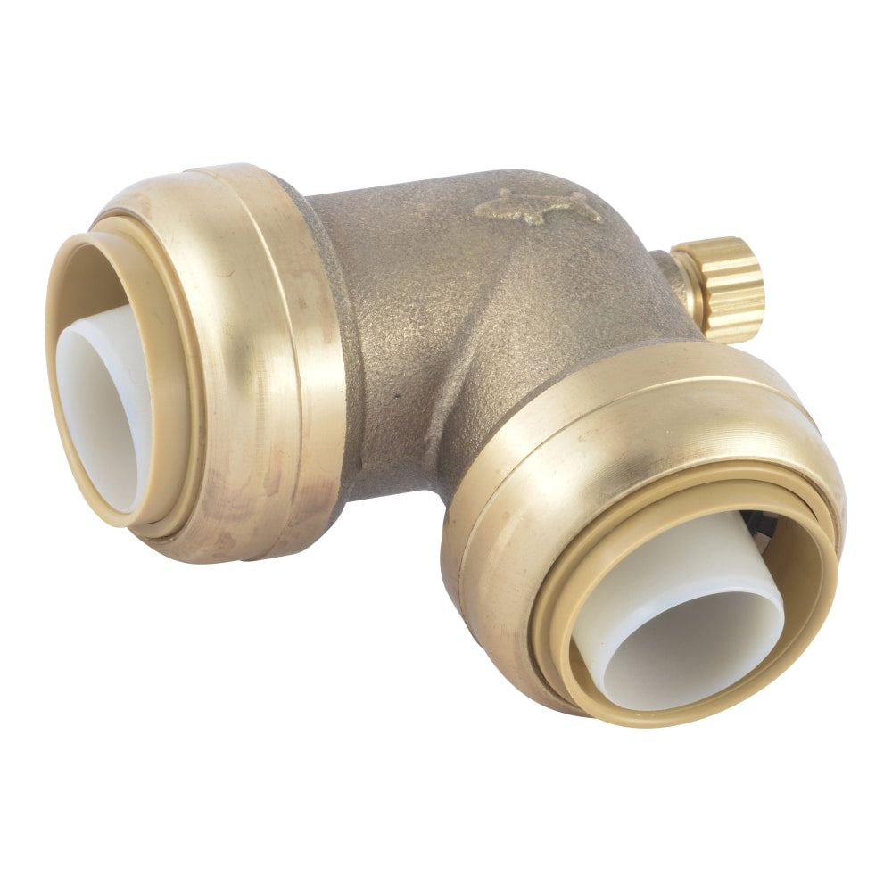 1 inch SharkBite Elbow with Drain