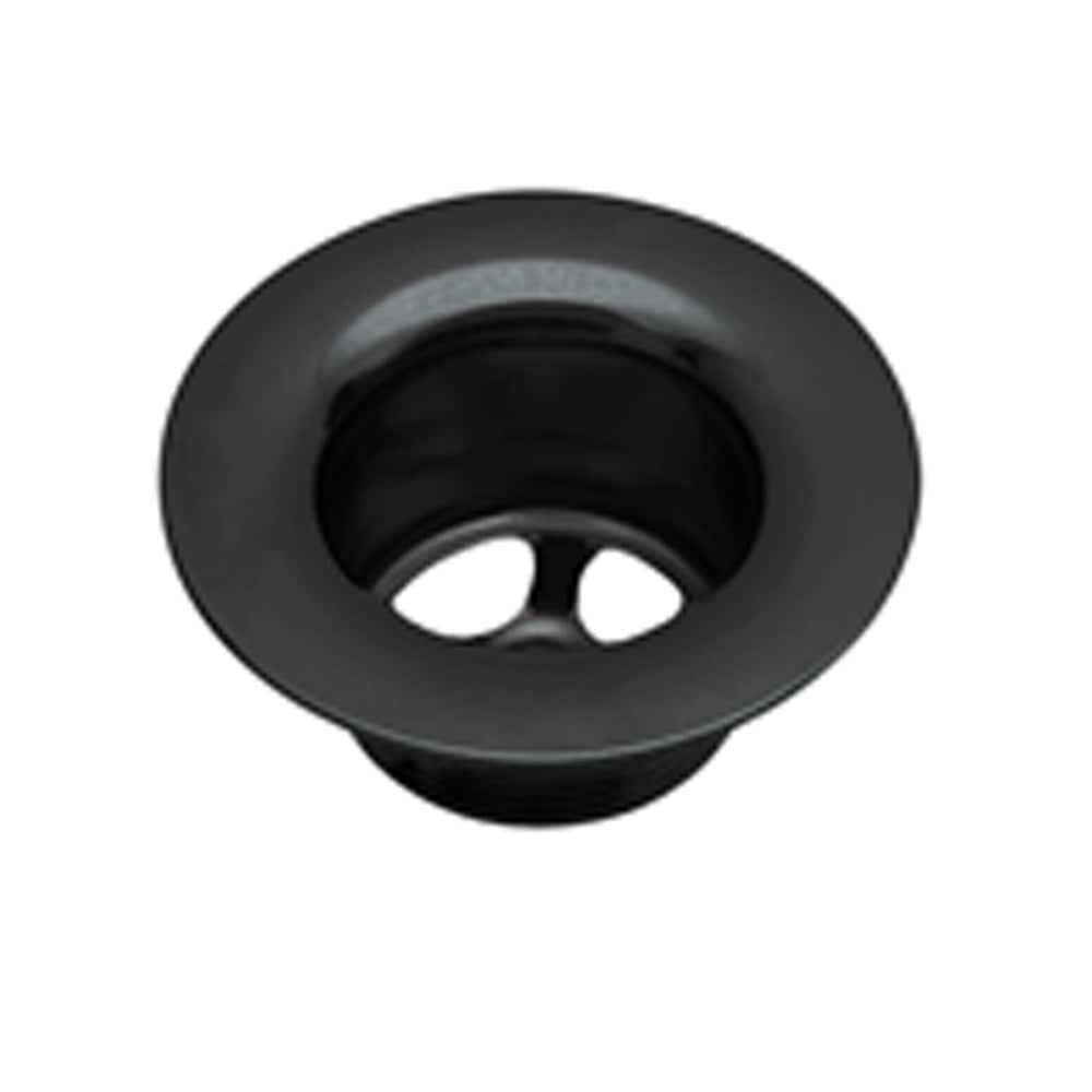 Crépine à déchets de baignoire 1 5/16 pouce ou 1/4 pouce, noir mat