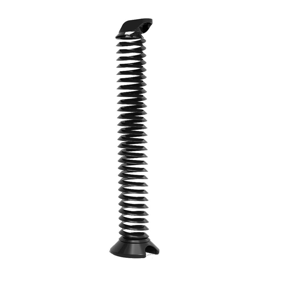 Support de gestion des câbles de 30 à 84 pouces (762 mm à 2130 mm) en noir